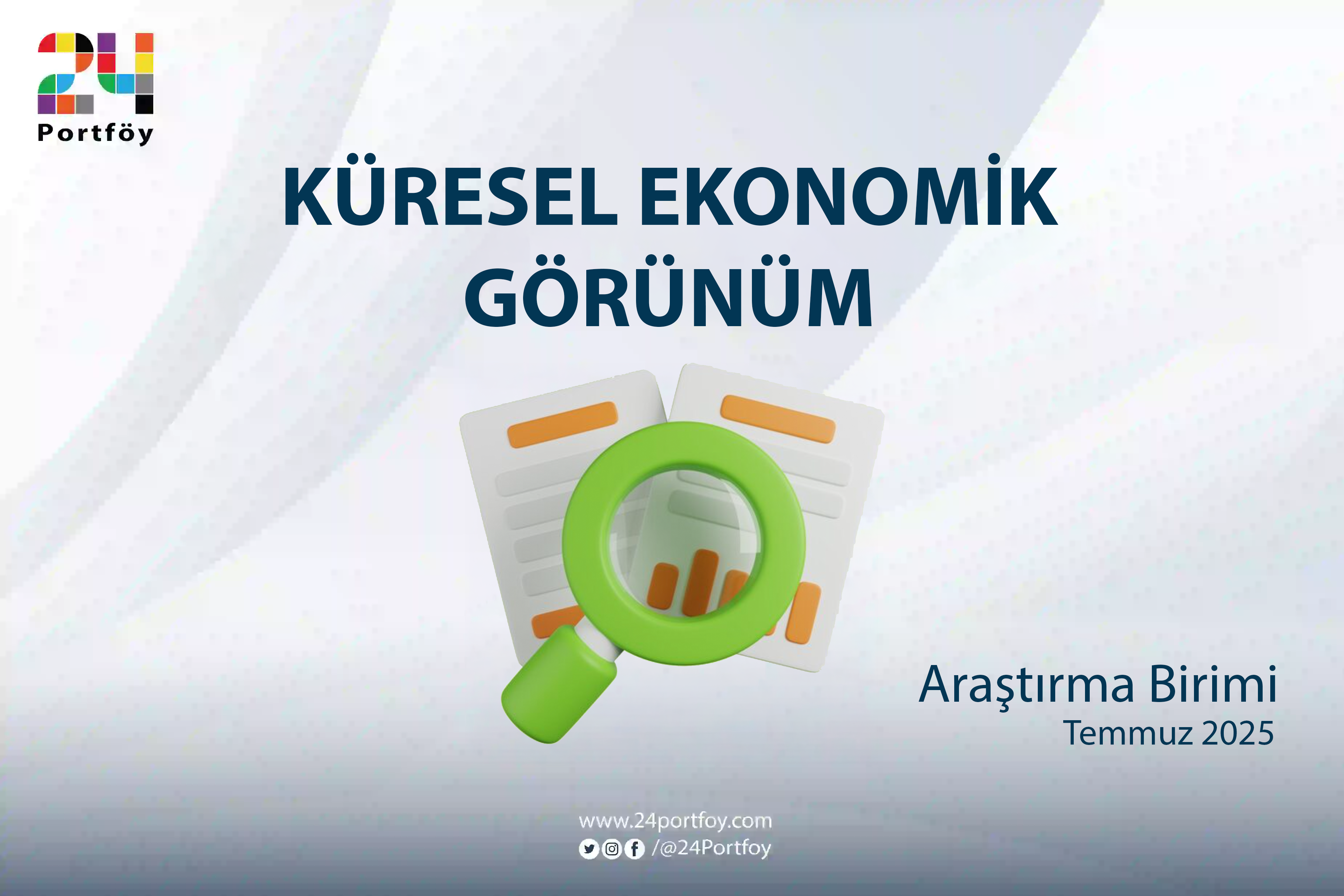 Küresel Ekonomik Görünüm Temmuz Yayını