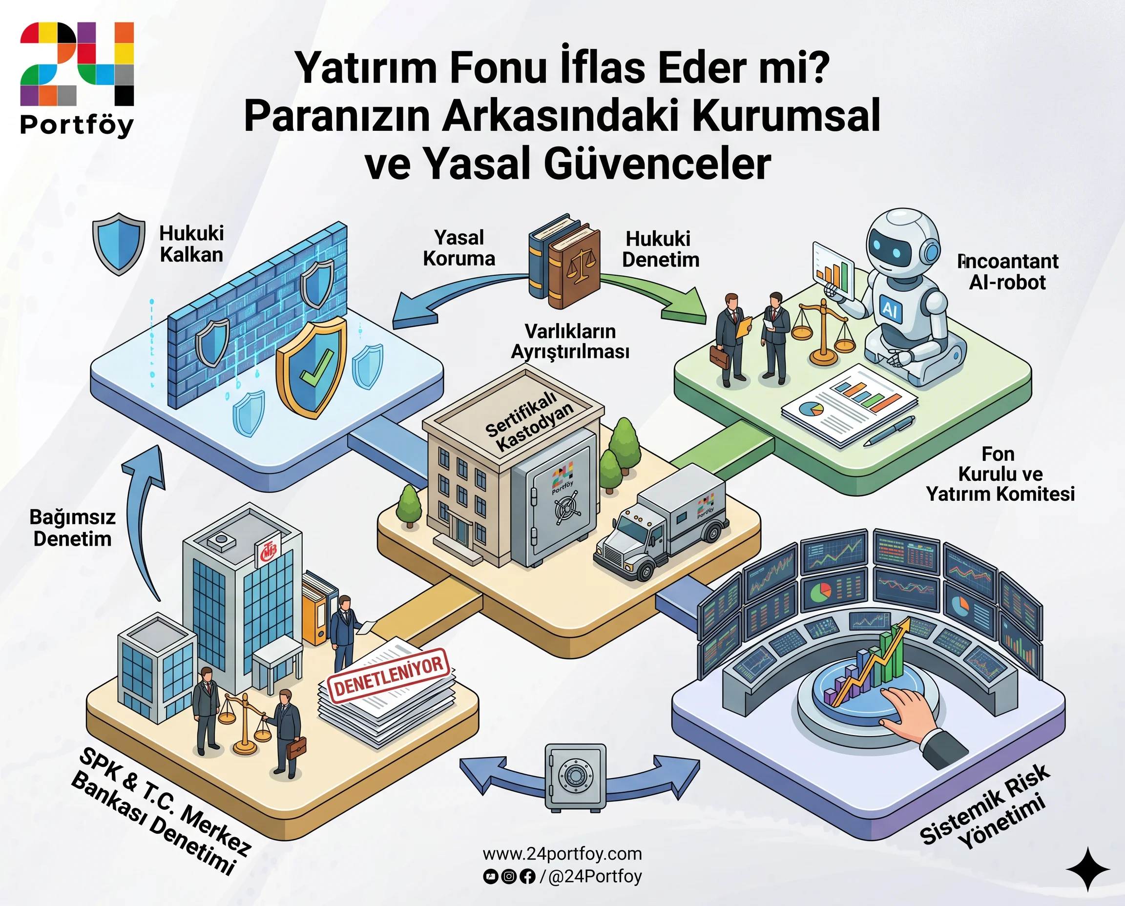 Yatırım Fonu İflas Eder mi? Paranızın Arkasındaki Kurumsal ve Yasal Güvenceler