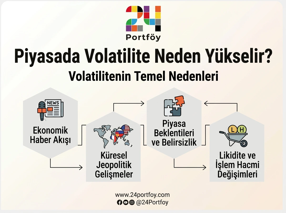 Piyasada Volatilite Neden Yükselir ve Yatırımcıyı Nasıl Etkiler?