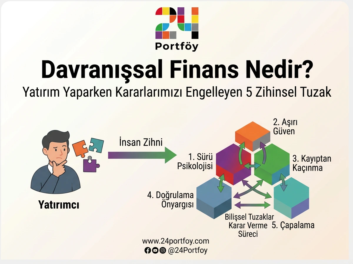 Davranışsal Finans Nedir? Yatırım Yaparken Kararlarımızı Engelleyen 5 Zihinsel Tuzak